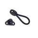 Black Bunji Tonneau Elastic Loops & Black Ute Hooks Combo Pack