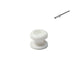 Bunji Ute Tonneau Buttons with Pop Rivets - White