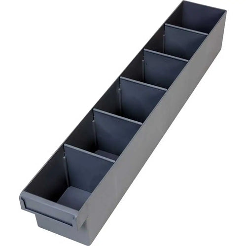 Fischer Plastics Spare Parts Tray 100W x 100H x 600D mm Grey