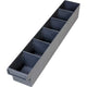 Fischer Plastics Spare Parts Tray 100W x 100H x 600D mm Grey