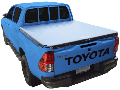 Toyota Hilux Dual Cab J Deck Oct 2015-Nov 2025 Rope Ute Tonneau Cover