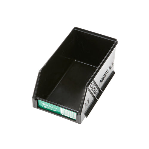 Fischer Plastics Viro-Pak 10 Black Bin and Container 1L