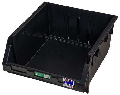 Fischer Plastics Viro-Pak 240 Black Bin and Container 24L
