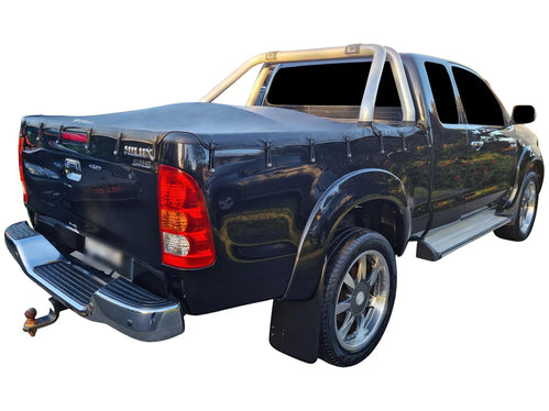 Toyota Hilux Extra Cab A Deck SR5 2005-2015 with Sports Bars Bunji Ute Tonneau Cover