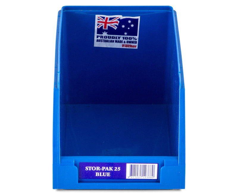 Fischer Plastics Stor-Pak 25 Blue Bin and Container 2.5L