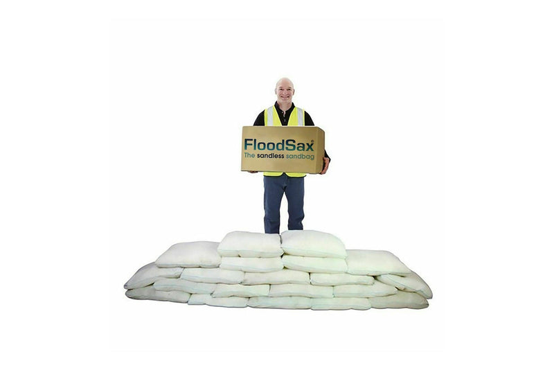 FloodSax - The Sandless Sand Bags for Flooding, Leaks, Drains & Water Events