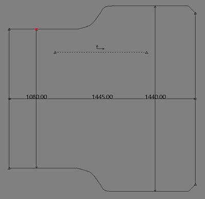 Isuzu D-Max Crew Cab 10mm Heavy Duty Rubber Mat Sep 2020-Current with Factory Tub Liner