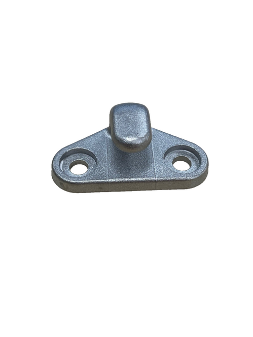 Metal Small Heavy Duty Lashing Hook - Stainless Steel Bushed Matte Finish