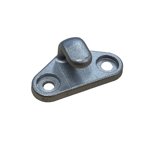 Metal Small Heavy Duty Lashing Hook - Stainless Steel Bushed Matte Finish