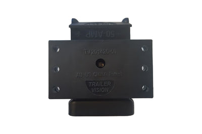 Trailer Vision 50A Anderson Plug Cover Surface Mount Housing - Black