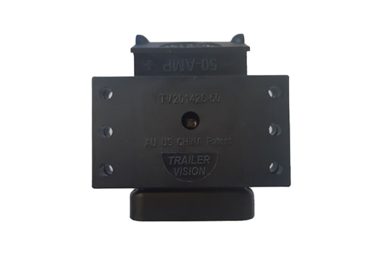 Trailer Vision 50A Anderson Plug Cover Surface Mount Housing - Black