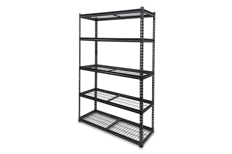 Summit Heavy Duty Rivet Shelving 5 Mesh Shelves 1830H x 1200W x 460D