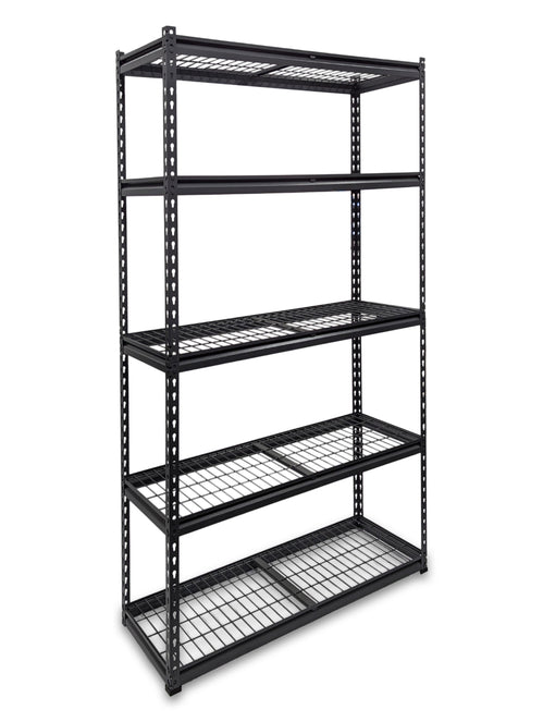 Summit Heavy Duty Rivet Shelving - Mesh Shelves 1830H x 900W x 460D