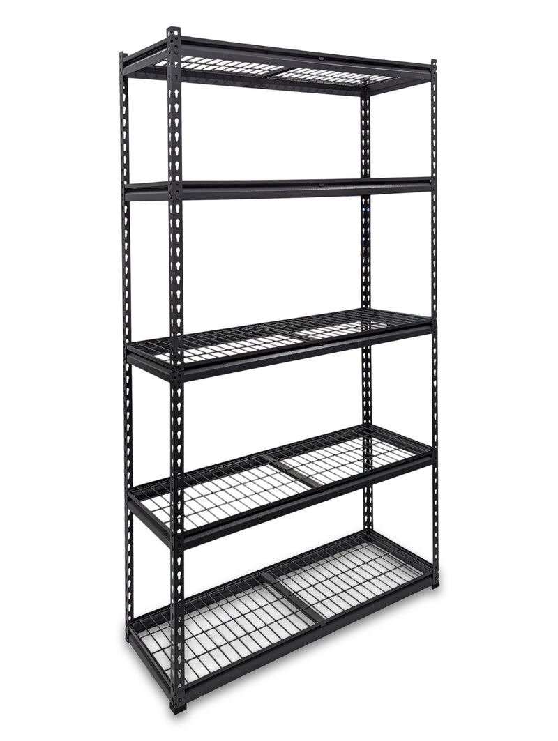 Summit Heavy Duty Rivet Shelving - Mesh Shelves 1830H x 900W x 460D