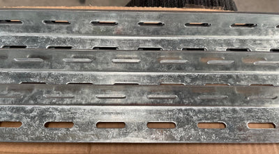 Stormor Handy Angle Steel Metal Slotted Section 3.6m - Zinc / Powdercoated