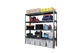 Summit Heavy Duty Rivet Garage Shelving Unit - Mesh Shelves 1830H x 1820W x 472D