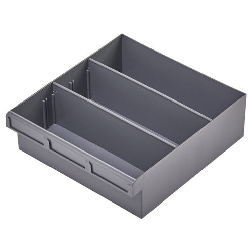Fischer Plastics Spare Parts Tray 300W x 100H x 300D mm Grey