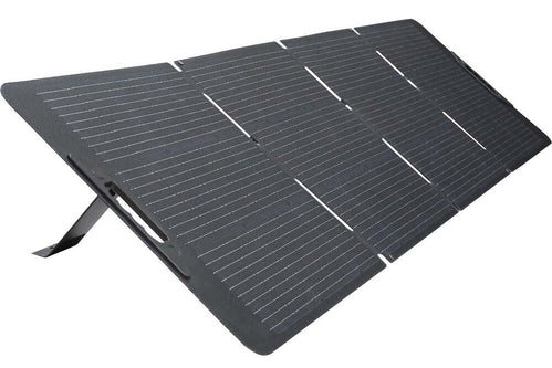 SupplyWorks 200W Premium Portable Foldable Solar Panel - Black