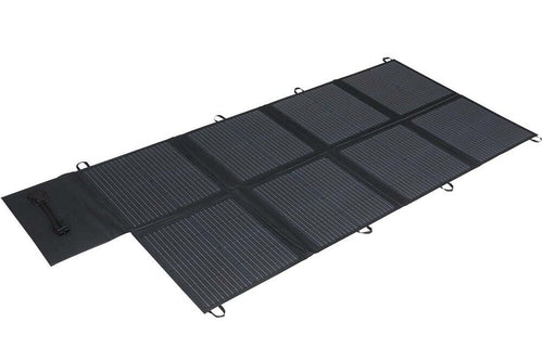 SupplyWorks 300W Premium Foldable Solar Panel Blanket - Black