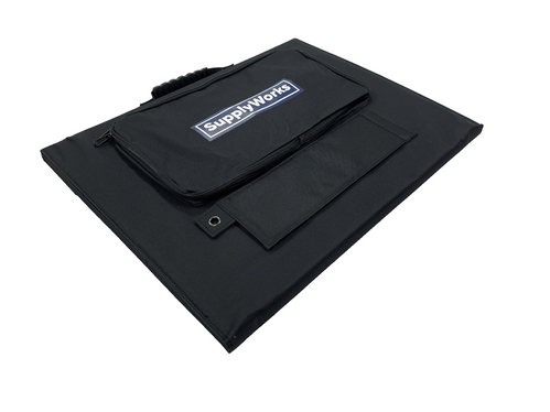 300W Premium Portable Folding Solar Panel Mat, PWM Controller & Accessories