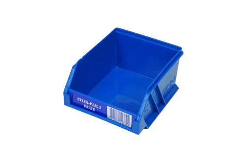 Fischer Plastics Stor-Pak 5 Blue Bin and Container 0.5L