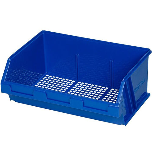 Fischer Plastics Stor-Pak 120 Blue Bin with Mesh Base 12L