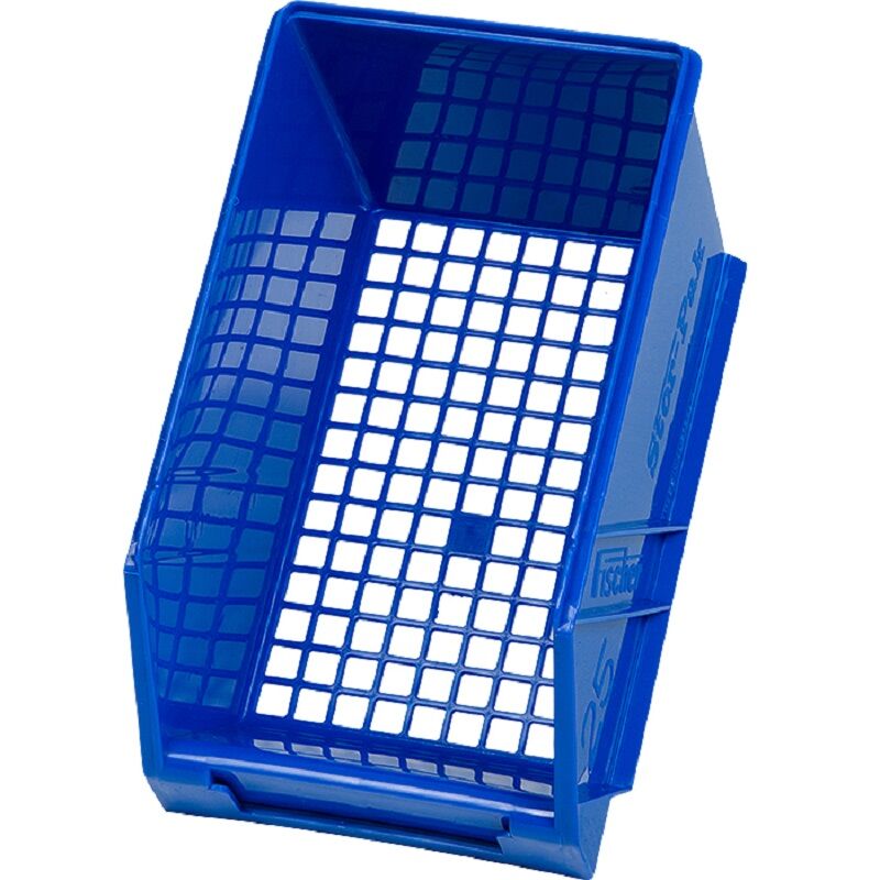Fischer Plastics Stor-Pak 25 Blue Bin with Mesh Base 2.5L