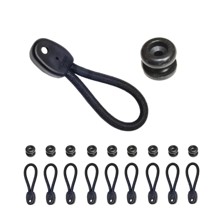 Black Bunji Tonneau Loops & Ute Buttons Pack – SupplyWorks