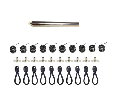 Ultimate Bunji Installation Pack with Loops, Buttons, Rivets, Eyelets and Punch Tool