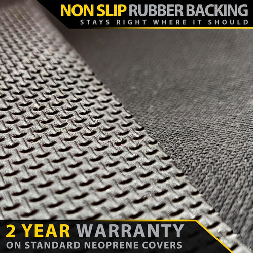 Volkswagen Amarok 2H (Cloth Seats) Neoprene Rear Row Seat Covers (Available)