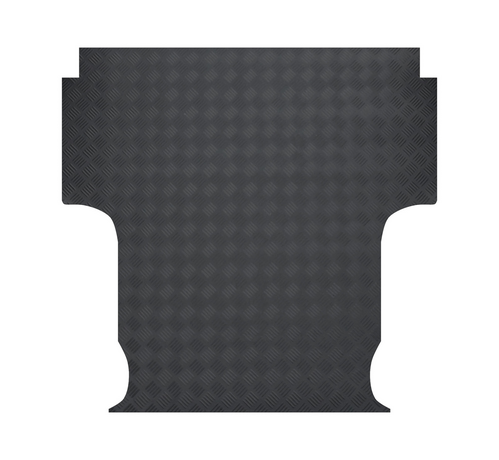6mm Rubber Ute Mat for Nissan Navara Dual Cab NP300 (D23) 2015-2021 With Factory Tub Liner Fitted