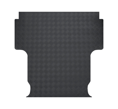 6mm Rubber Ute Mat for Nissan Navara New NP300 Dual Cab 2021+ With Plastic Liner