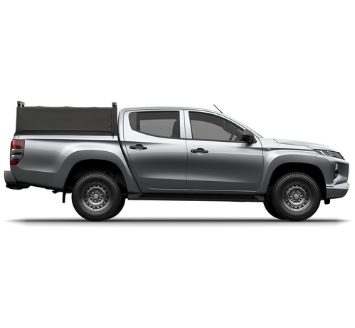 Canvas Canopy For Mitsubishi Triton Mq/Mr Dual Cab Ute 3