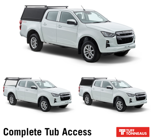 Canvas Canopy For Toyota Hilux Dual Cab A-Deck Ute 4