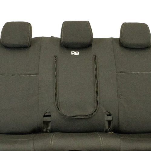 Razorback 4x4 Neoprene Rear Seat Covers For a Ford Ranger PX III (Sep 2018 - Jun 2022)