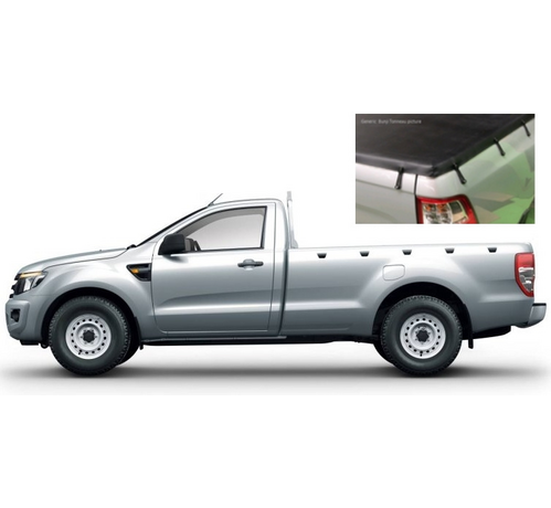 Ford Ranger Headboad Ford PX Ranger Single Cab 2011-2022 With New Headboard Bunji Tonneau C ...