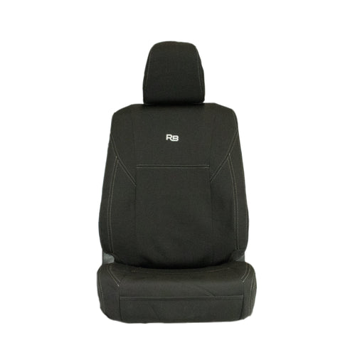 Razorback 4x4 Neoprene Front Seat Covers For a Toyota HiLux 8th Gen SR (Sep 2015 - Current)
