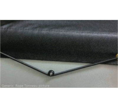 Toyota Hilux Dual Cab 1989-1997 with Headboard Rope Ute Tonneau Cover