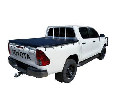 Toyota Hilux Dual Cab 2015-Current J Deck W/O Sports Bar Bunji Ute Tonneau Cover