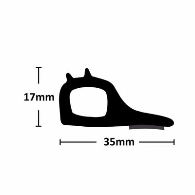 Universal Tailgate Dust Seal Kit for Utes and 4x4