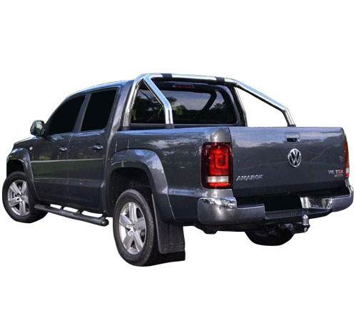 Volkswagen Amarok Dual Cab 2011 to April 2023 with Sports Bars Clip On Ute Tonneau Cover