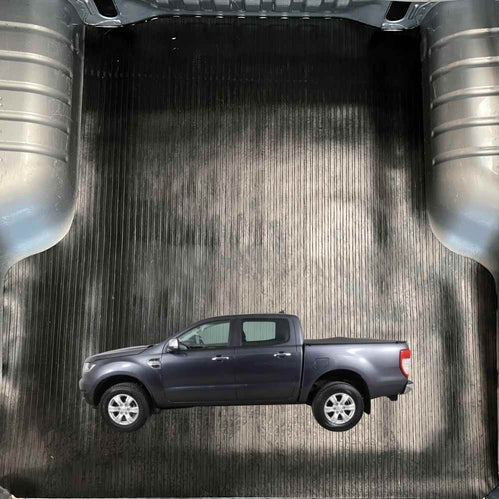 Ford PX Ranger Dual Cab Rubber Ute Mat Nov 2011-Current (Factory Tub Liner Only) - SupplyWorks