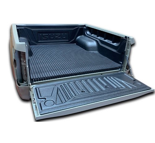 Isuzu D-Max Crew Cab Suits Factory Liner Only, Heavy Duty Rubber Mat Sep 2020-Current - SupplyWorks