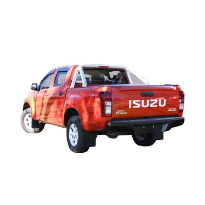 Isuzu D-Max Dual Cab 2012-2020 Sports Bar Clip On Ute Tonneau Cover - SupplyWorks