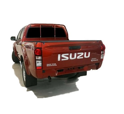 Isuzu D-Max Dual Cab 2012-2020 with Headboard Genuine No Drill Clip On Tonneau Cover - SupplyWorks