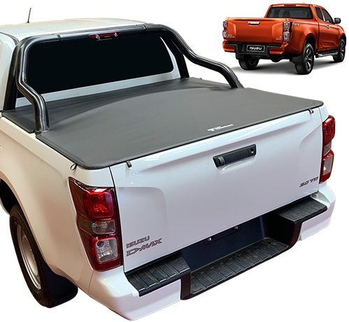 Isuzu D-Max Space Cab 2020-Current Factory Sports Bars Clip On Ute Tonneau Cover - SupplyWorks