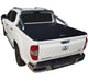 LDV T60 Dual Cab 2017-Current To Suit Factory Chrome Sports Bar And Over Rail Liner Clip On Ute Tonneau Cover