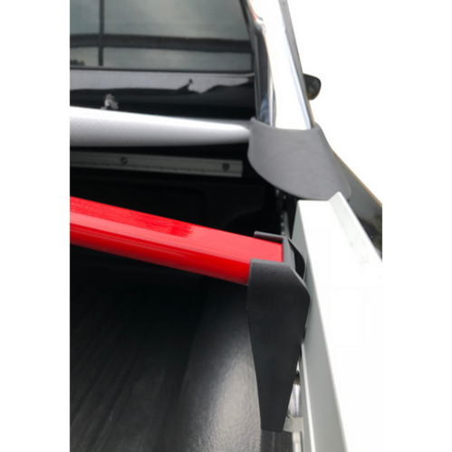 Mercedes X-Class Dual Cab 2018-2021 With Factory Sports Bars Genuine No Drill Clip On Tonneau Cover 5