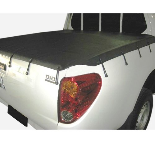 Mitsubishi Triton ML Dual Cab 2006-2009 W/O Sports Bars Headboard Bunji Ute Tonneau Cover - SupplyWorks