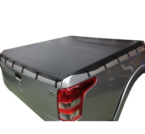 Mitsubishi Triton MQ/MR Dual Cab 2015-Current W/O Sports Bar & Headboard Bunji Ute Tonneau Cover - SupplyWorks